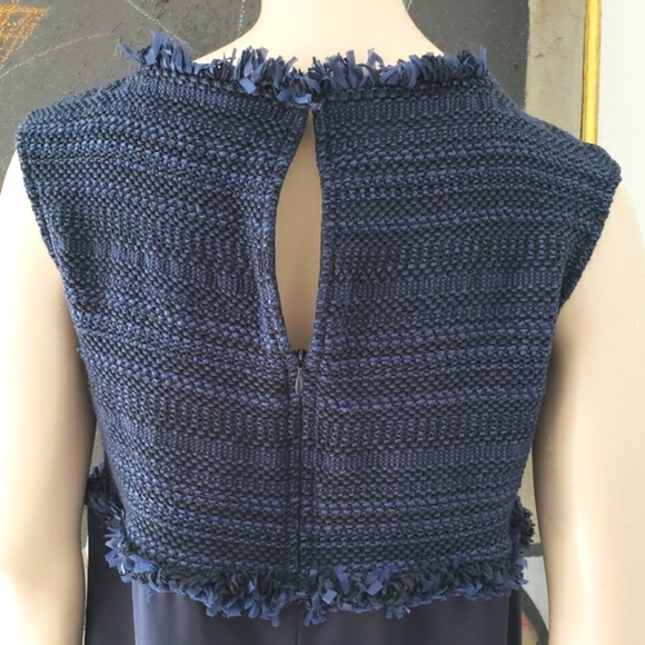 Marella by Max Mara | Shift Dress with Woven Details - Picture 6 of 6